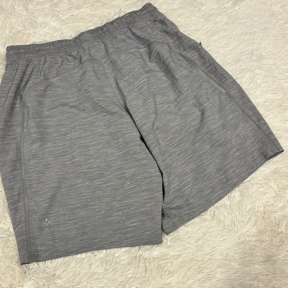 Lululemon Pace Breaker Short Linerless Heather Allover Sea Gray Men’s Size Large - Picture 11 of 16